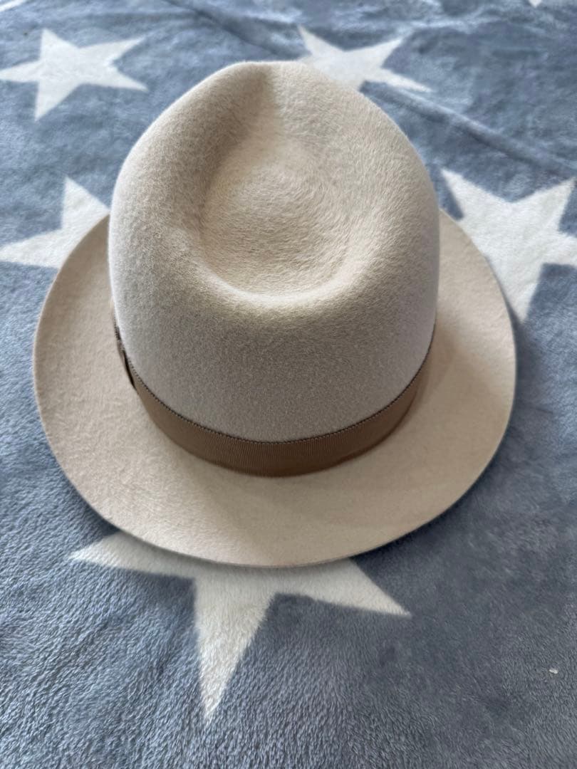 01 LURIE ワコマリア 中折れハット ラビットファー 帽子