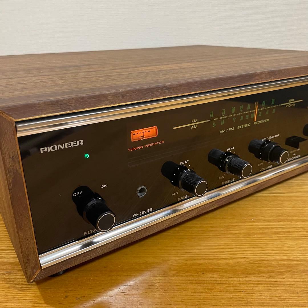 【動作品】パイオニア ステレオ レシーバーアンプE-1000AMP（昭和レトロ）