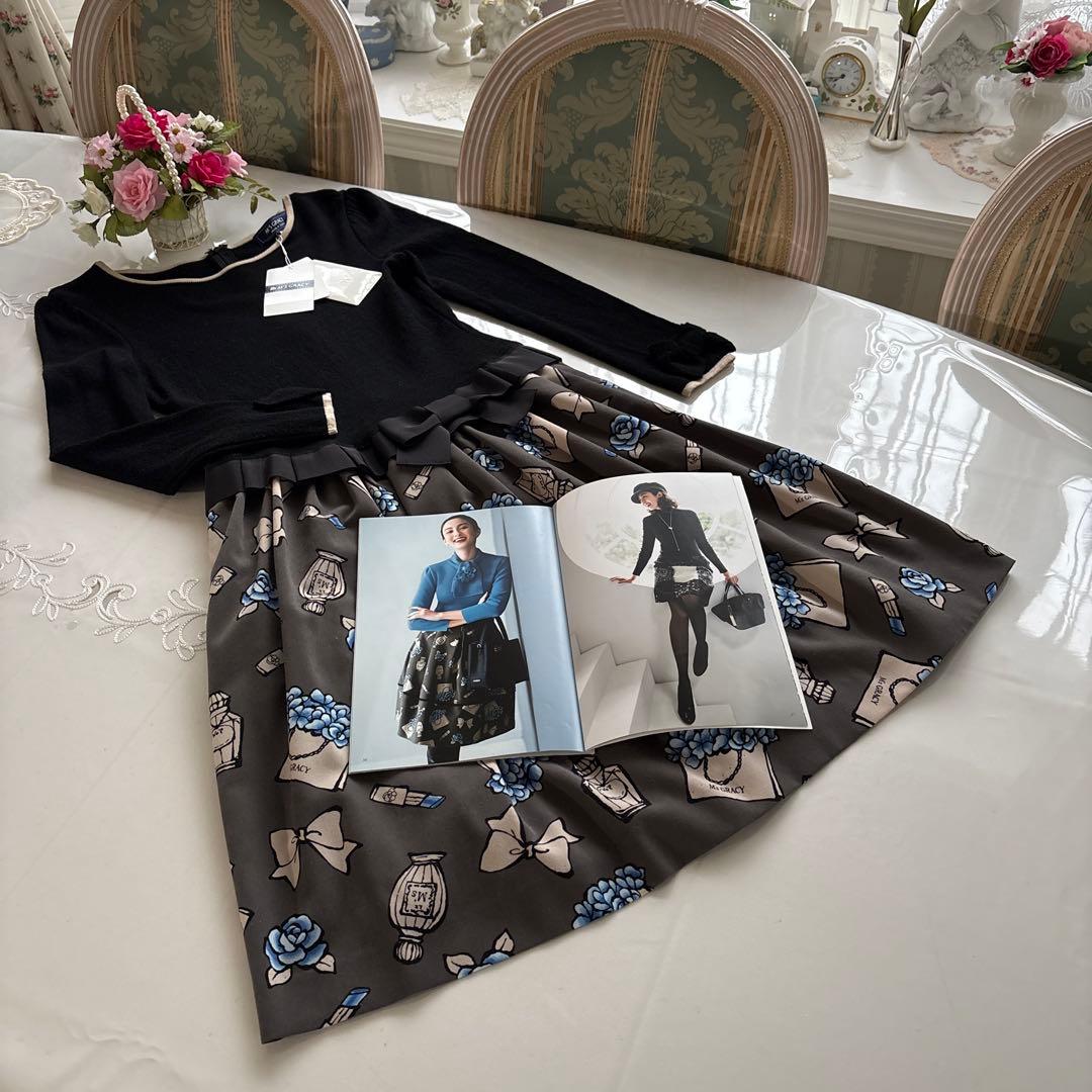 エムズグレイシー　カタログ掲載　デザイン違いワンピース　38