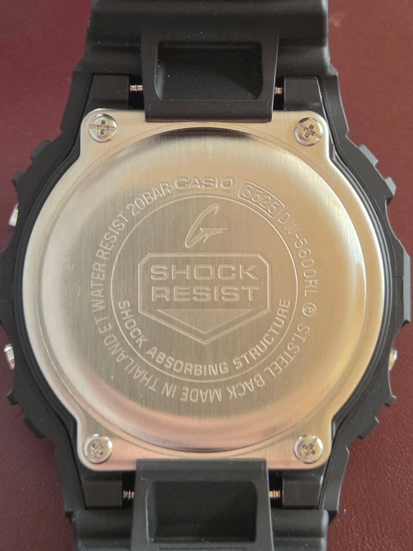 極美品 G-SHOCK DW-5600RL CASIO