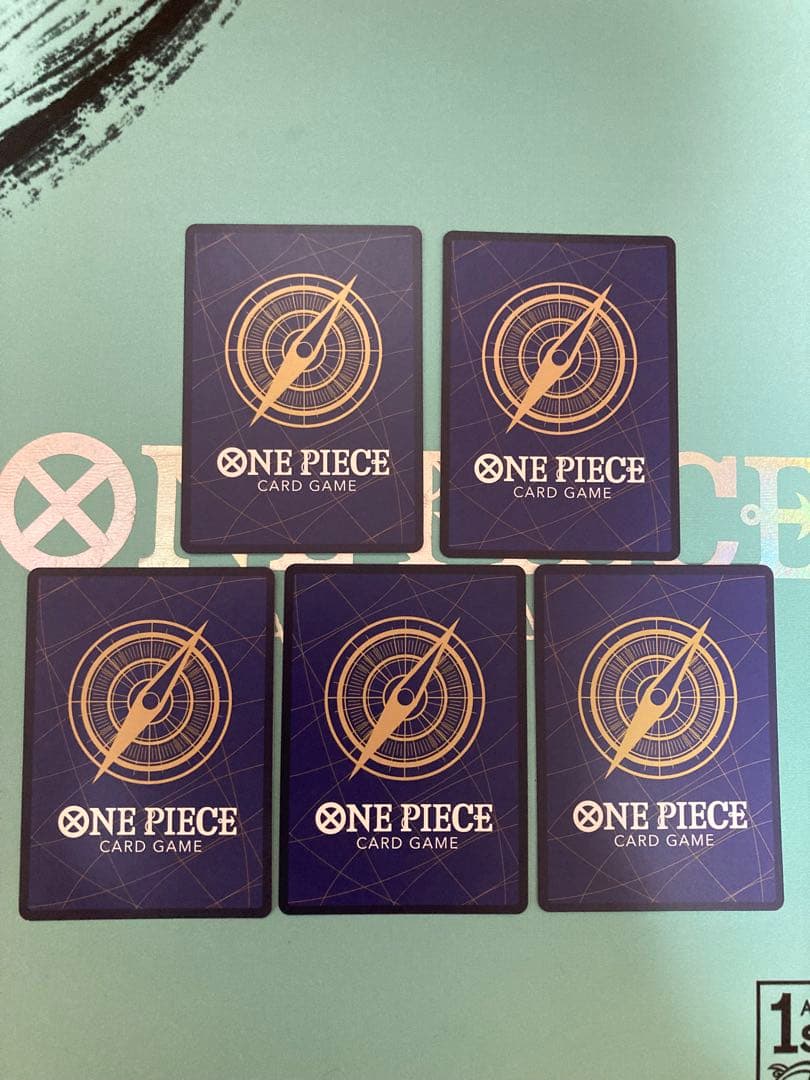 ルフィ　シークレットパラレル　ザベスト2 5枚