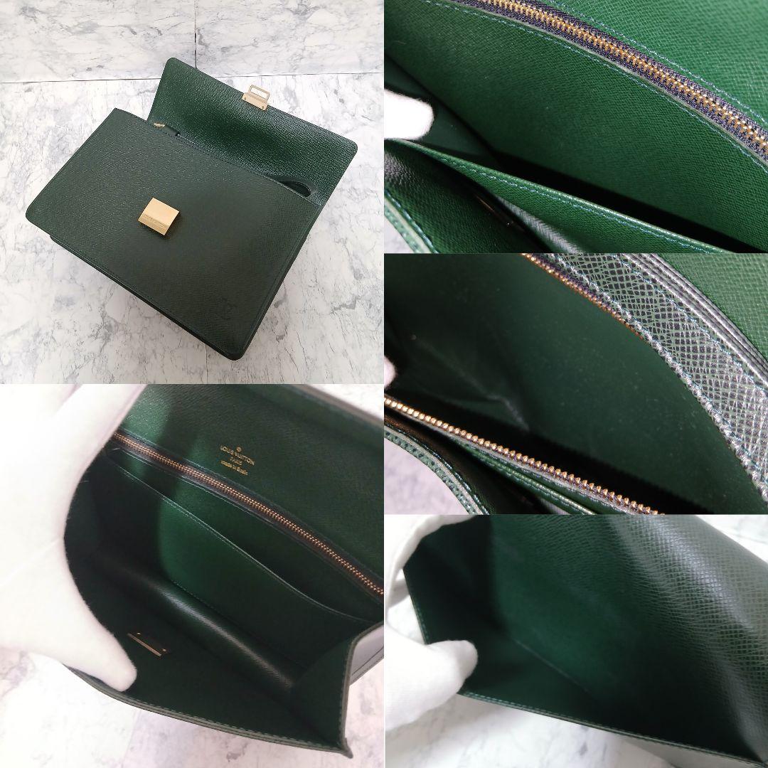 【極美品】LOUIS VUITTON タイガ セレンガ クラッチバッグ エピセア