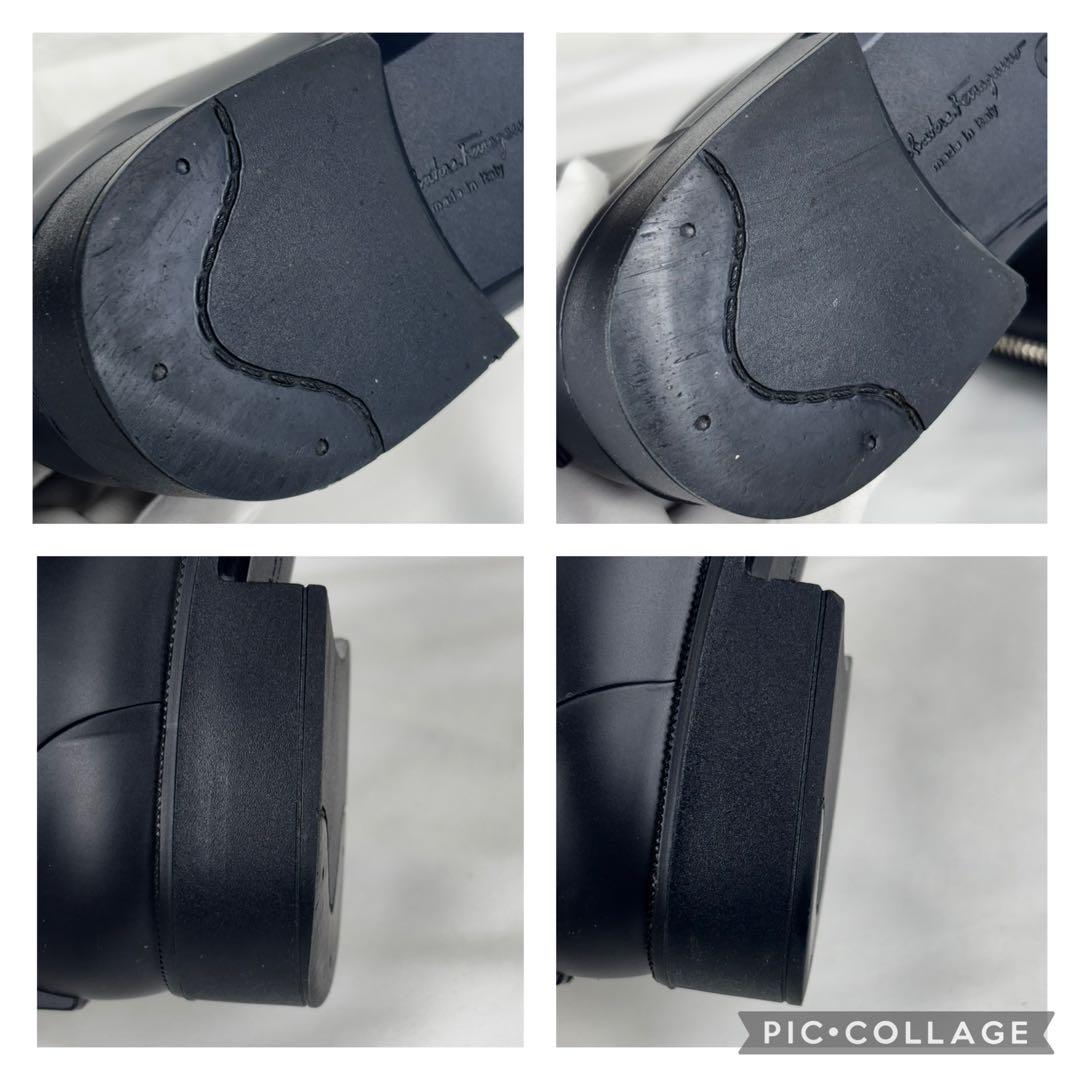 ✨美品✨ フェラガモ ガンチーニ ブラック レインブーツ