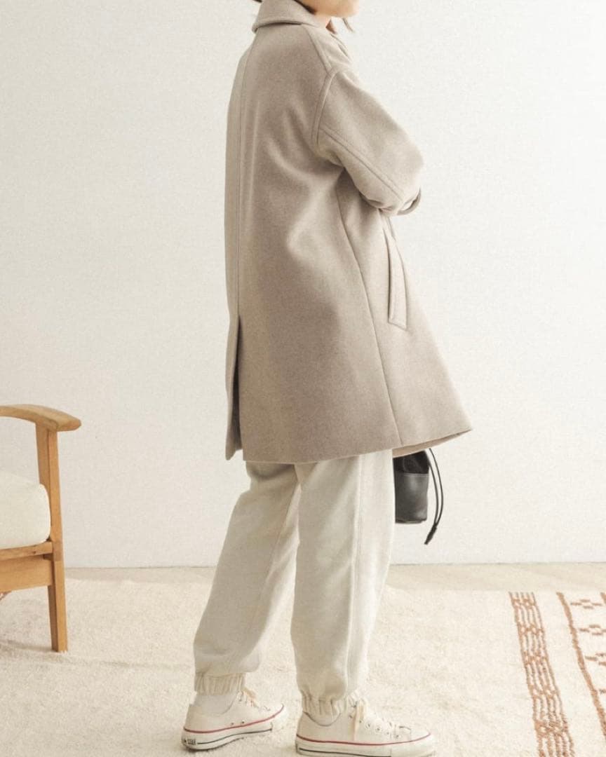 FORK&SPOON　オーバーPコート　新品