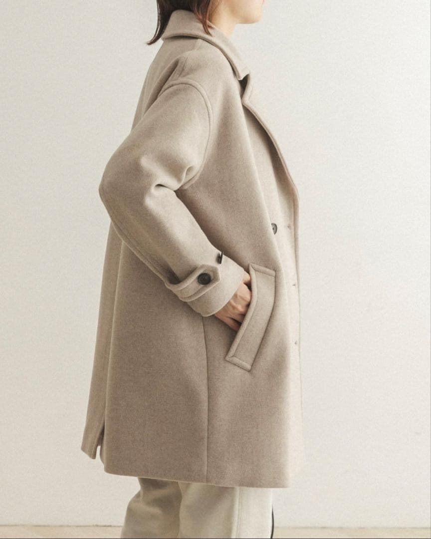 FORK&SPOON　オーバーPコート　新品