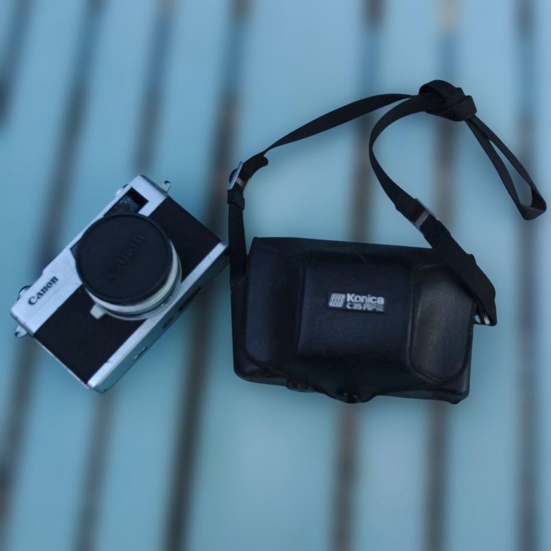 コンパクトフィルムカメラ　まとめて　コニカC35 　キャノン