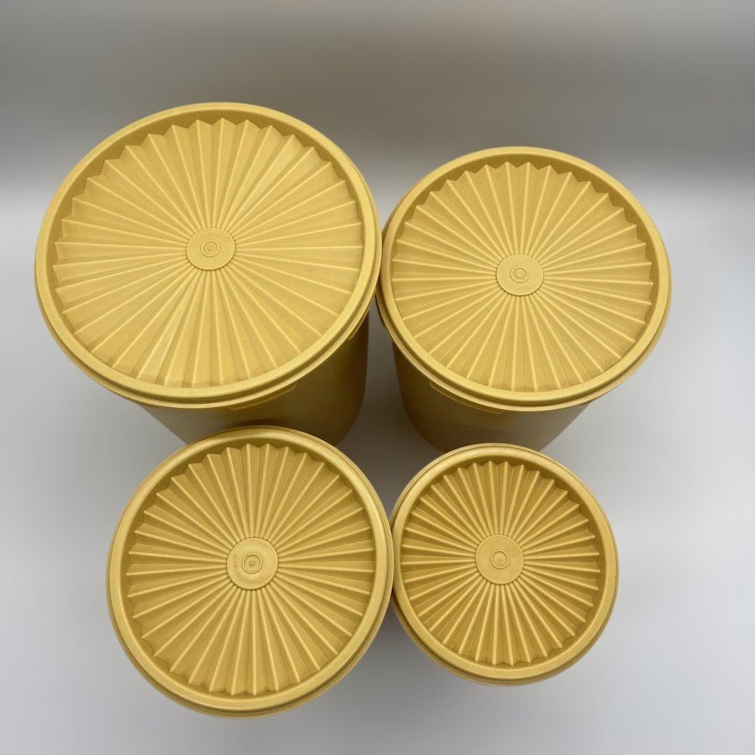 タッパーウエア★デコレーター★4個セット★未使用