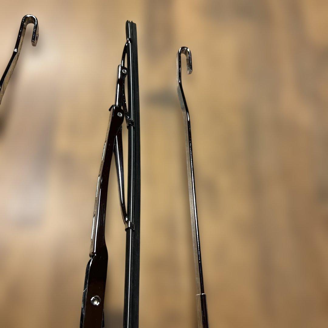 ダットサンD21 ワイパー　クローム ローライダー　ミニトラック