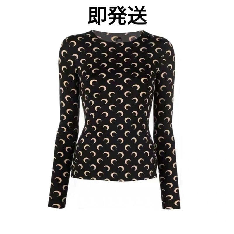 マリーンセル 長袖 Tシャツ ブラック M