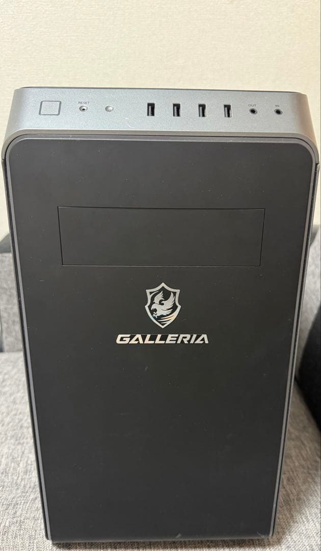GALLERIA ケース CPU、CPUファン、マザーボード、電源付き