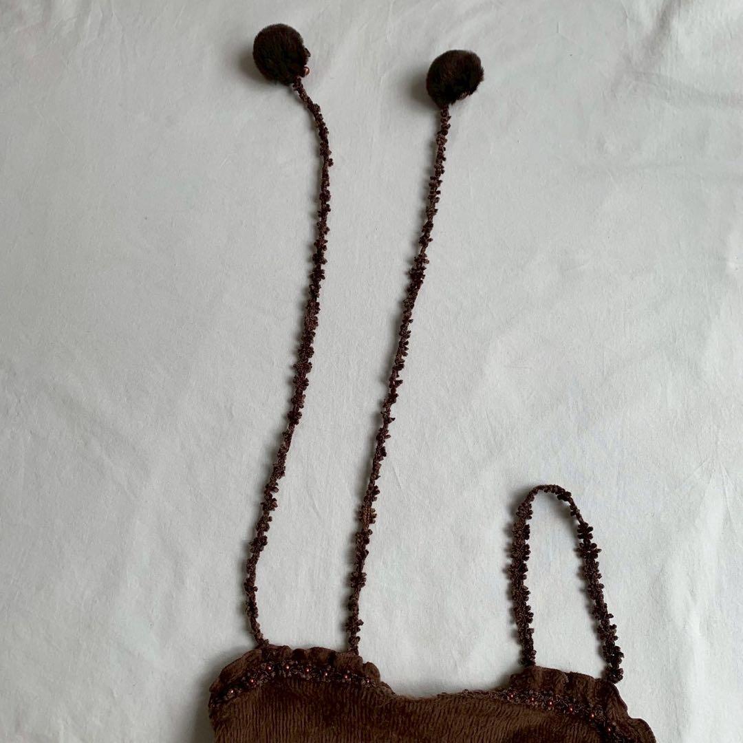 LIZ LISA design camisole ポンポン付き