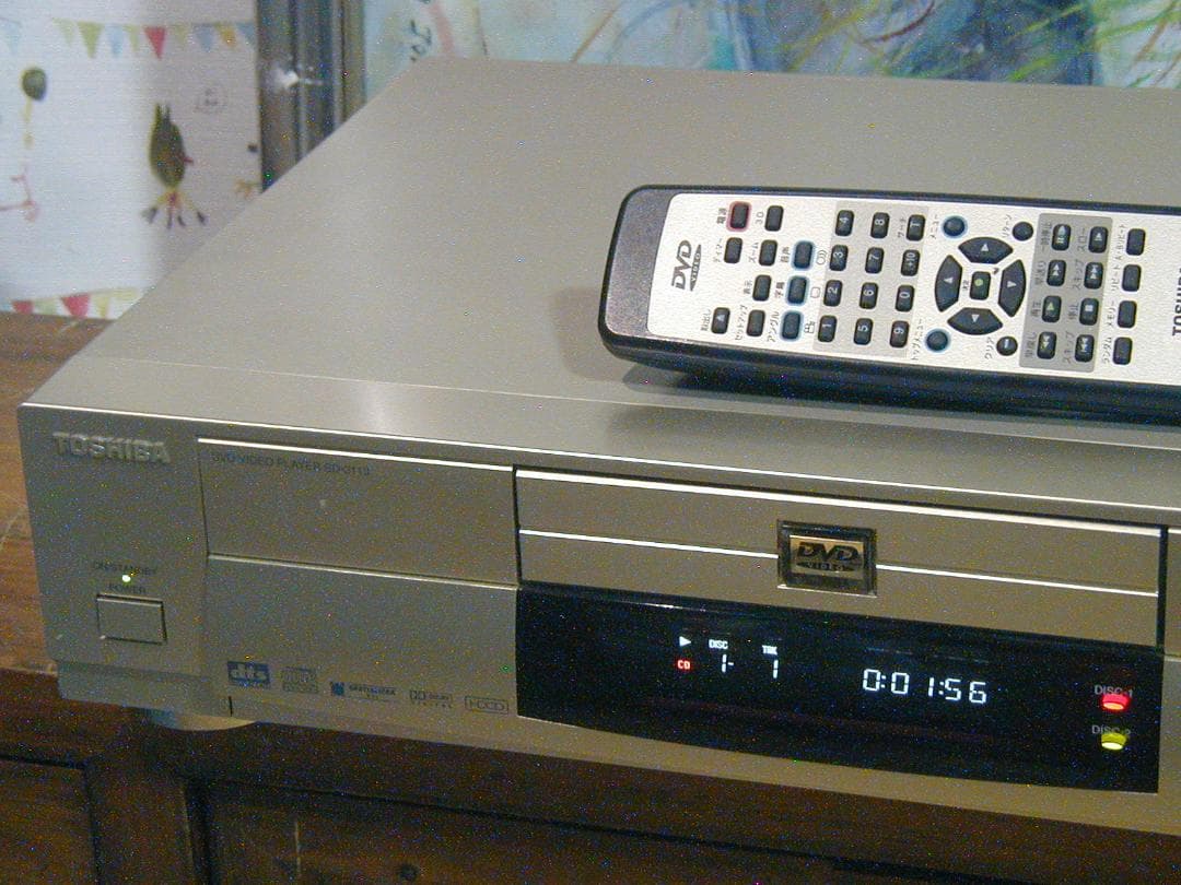 ★◆東芝　SD-3110. DVD/CD プレーヤー 　動作良好です。★◆