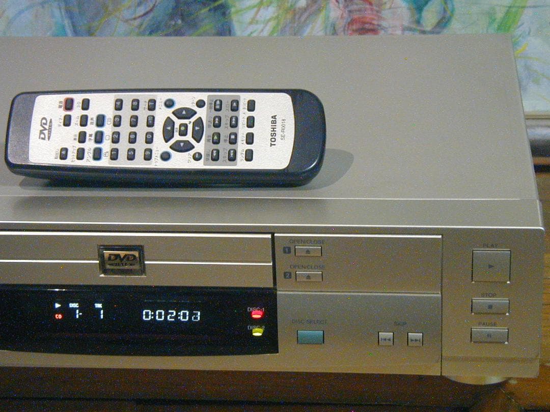 ★◆東芝　SD-3110. DVD/CD プレーヤー 　動作良好です。★◆