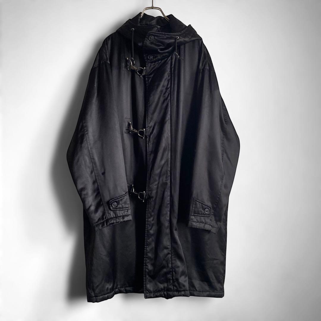 80s90s イタリア製 PAL ZILERI ヴィスコース フーデッドコート