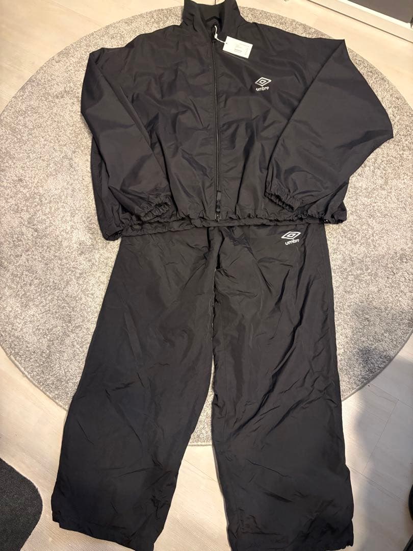 ジャケット・アウター BASICKS X UMBRO NYLON TRACK JACKET&PANTS