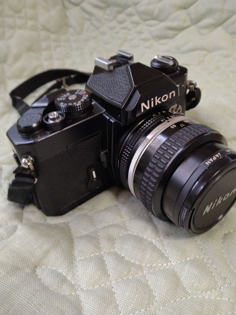 中古良品 Nikon FM ブラック ボディ　Nikkor 50mm1.4