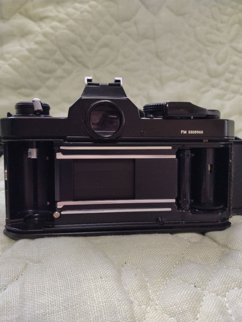 中古良品 Nikon FM ブラック ボディ　Nikkor 50mm1.4