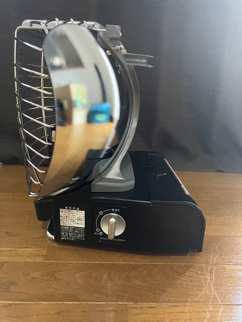 【美品】センゴクアラジン シルバークイーン カセットガスストーブ