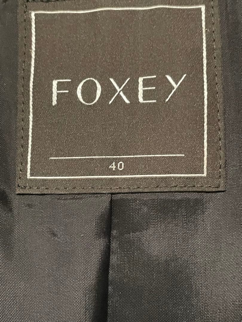 専用　　　FOXEY テーラードジャケット ブラック 40