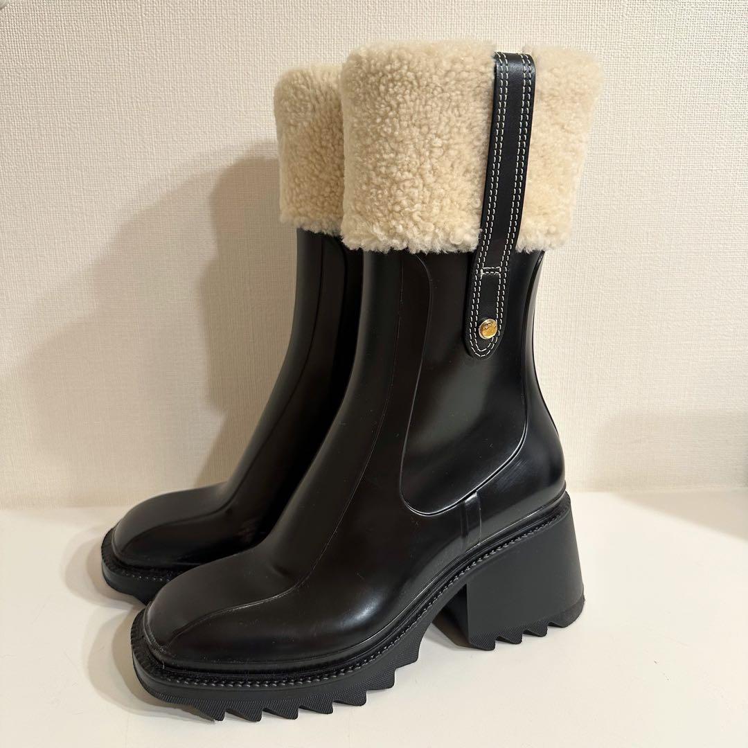 Chloe♡ bettyアンクルレインブーツ