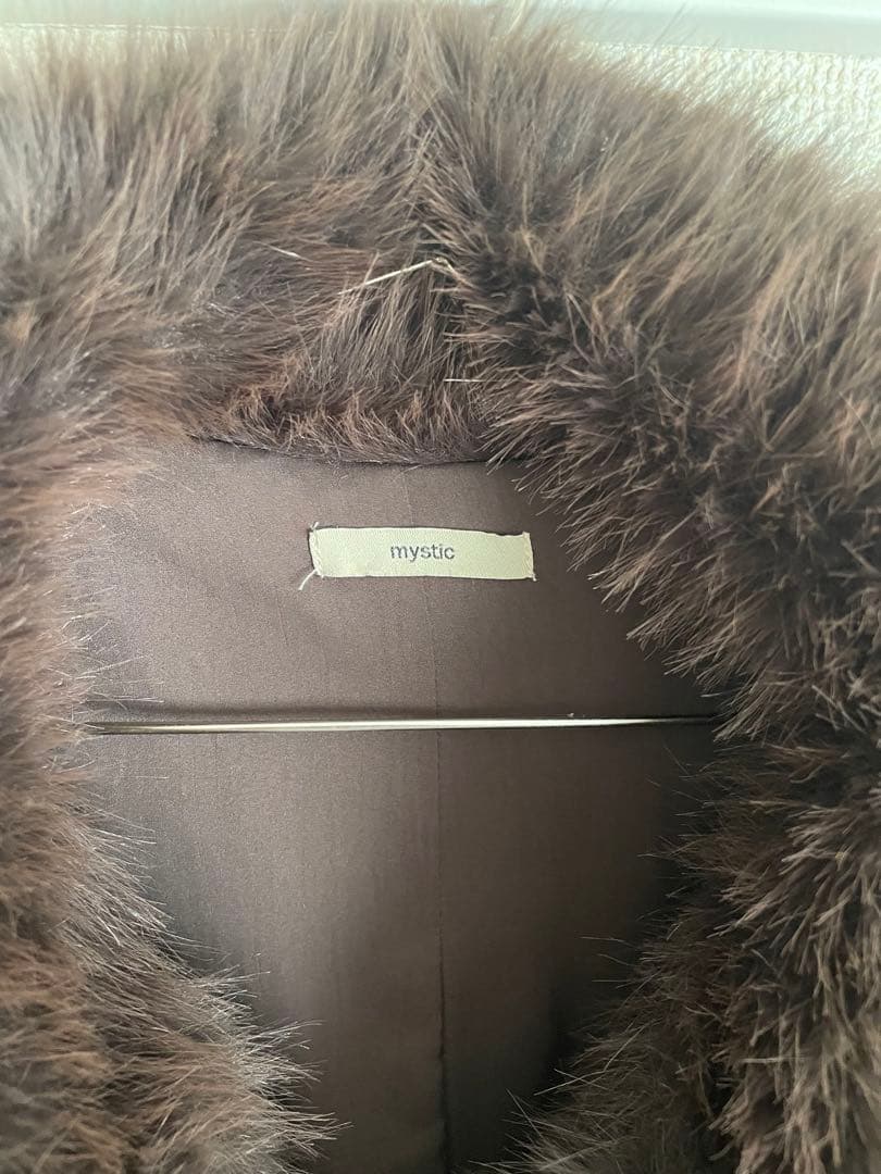 tatan【美品】mystic ショートファーコート
