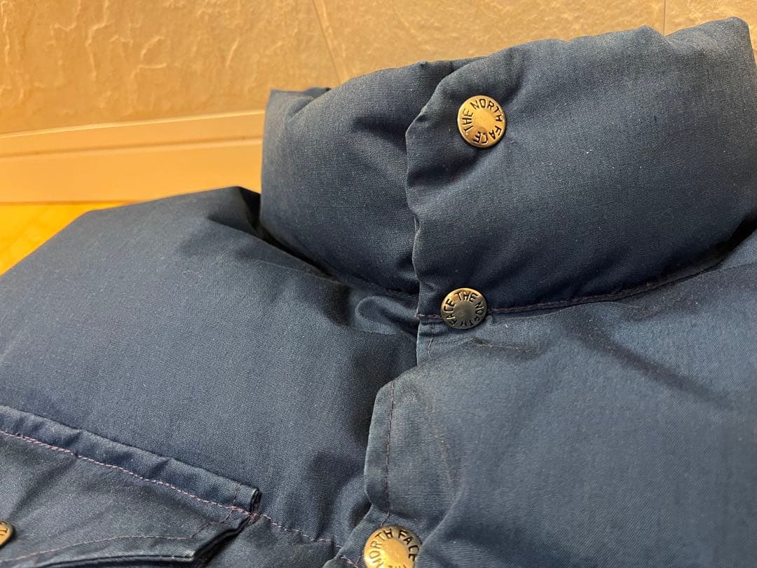 70s THE NORTH FACE ダウンベスト 茶タグ USA製