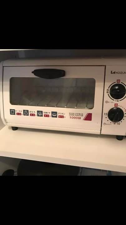 冷蔵庫、トースターセット