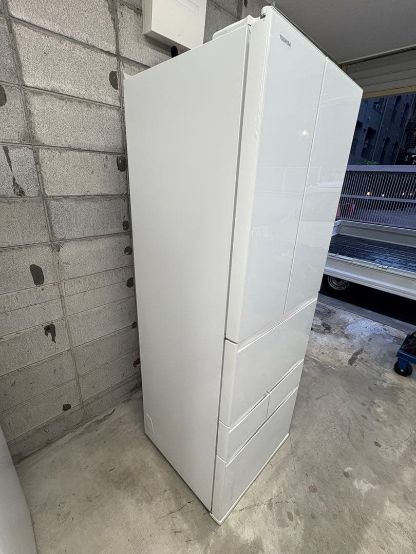 配送設置まで/東芝VEGETA美品6ドア冷蔵庫