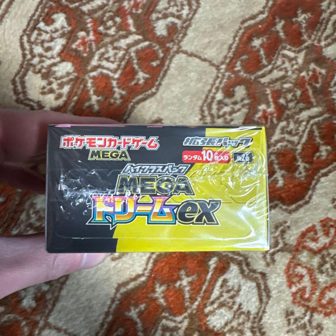 ポケモンカードゲーム MEGAドリームex BOX正規シュリンク付き
