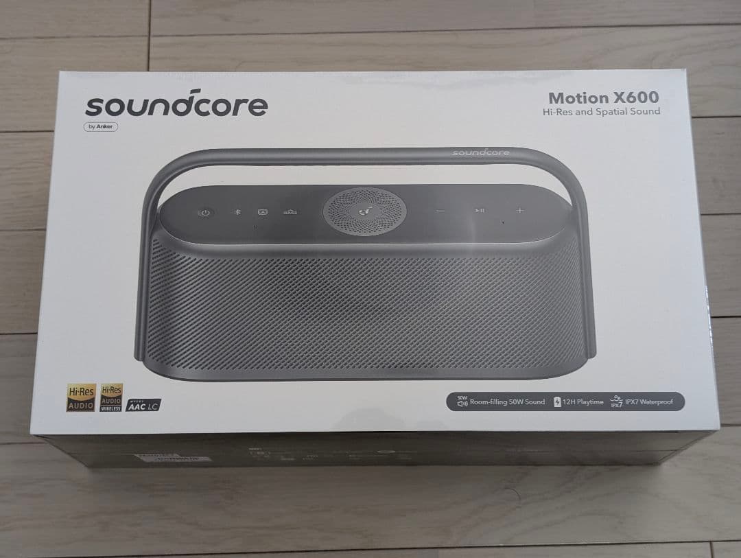 【未開封】soundcore Motion X600 空間オーディオ