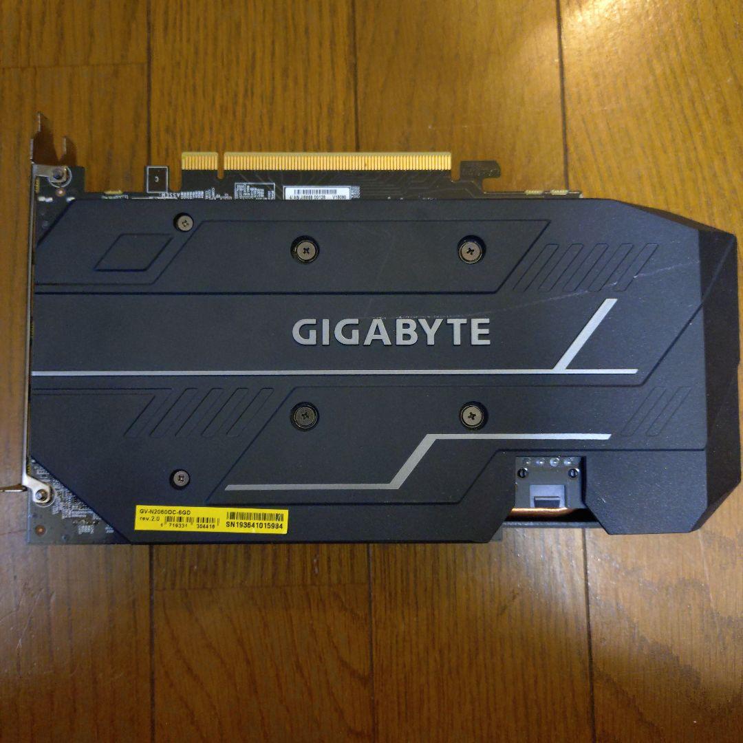 GIGABYTE グラフィックボード　GeForceRTX2060 6Gバイト