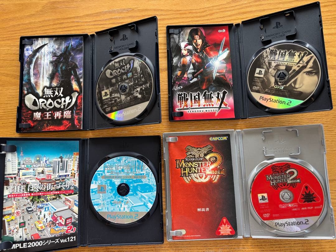 SONY PlayStation2 SCPH-90000 SS ＋ソフト4本