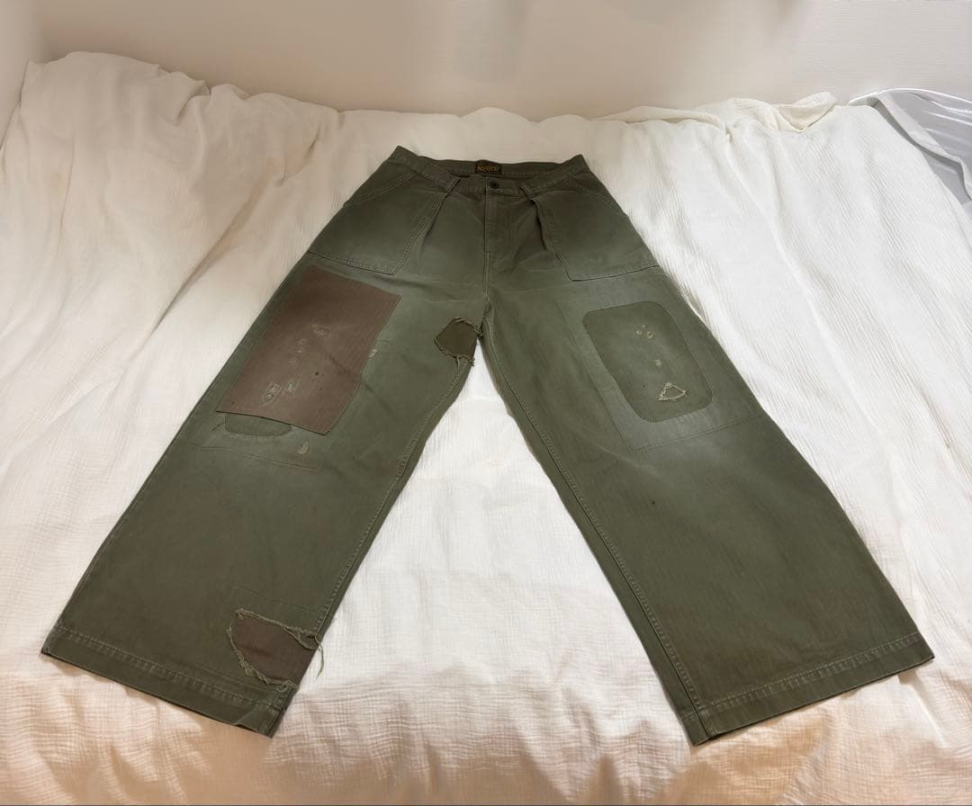パンツ [3]Kapital HBT Fatigue Baggy Pants