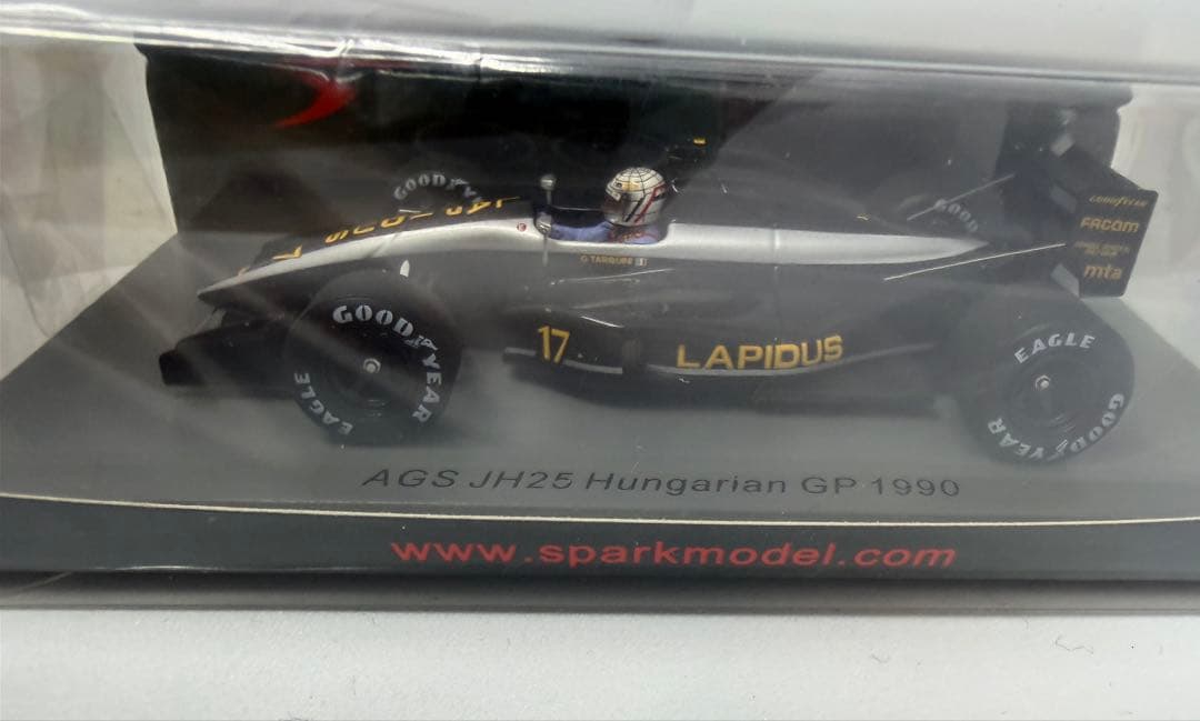 【希少・完売品】スパーク 1/43 AGS JH25 ハンガリーGP 1990