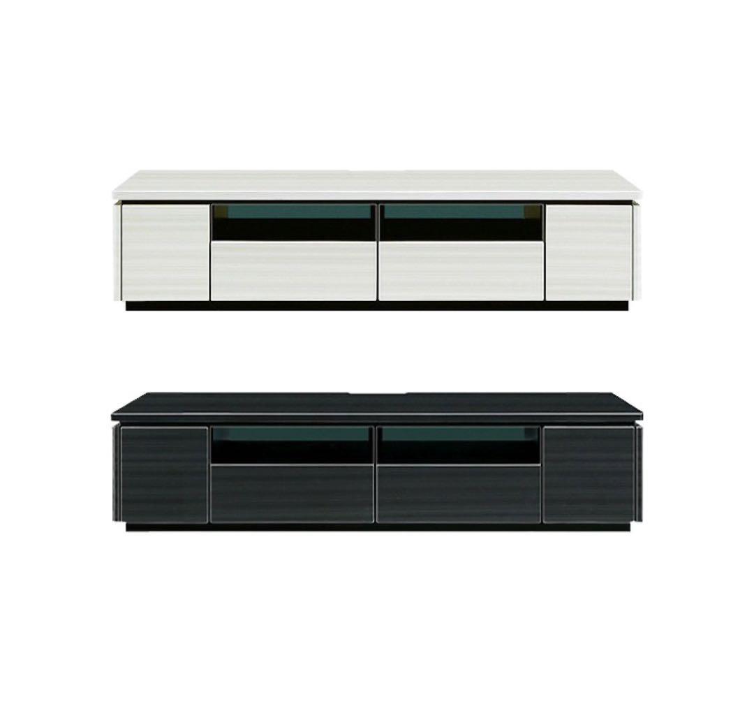 【美品】シギヤマ ラッシュ 160TVB BK テレビボード テレビ台 ブラック