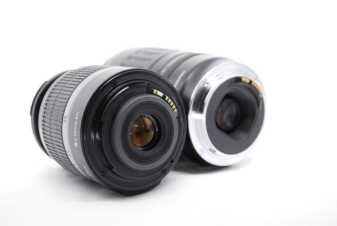 高性能一眼レフ✨Canon Kiss X8i✨超望遠レンズ付Wレンズ✨