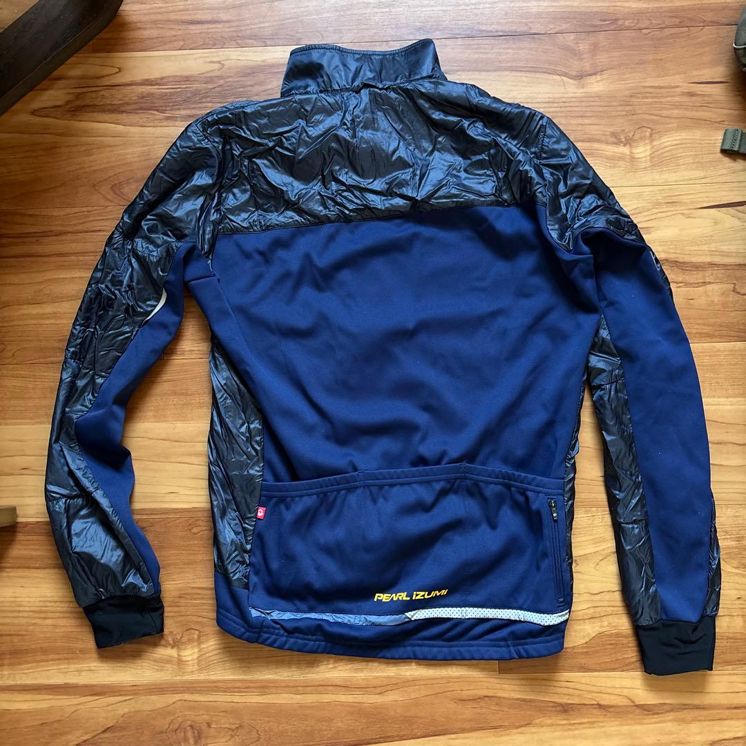 パールイズミ ジャケット 3700-BL M ロードバイク ウインタージャケット