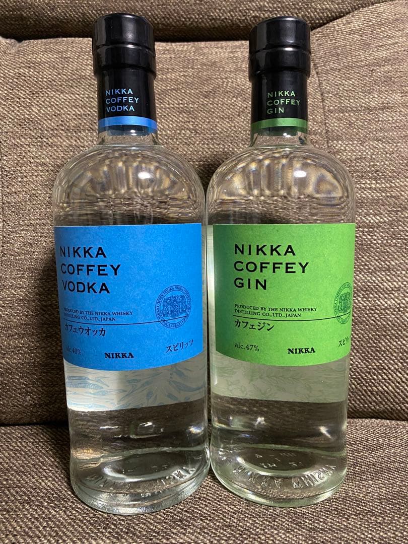 ニッカ　カフェジン　カフェウォッカ　2本セット