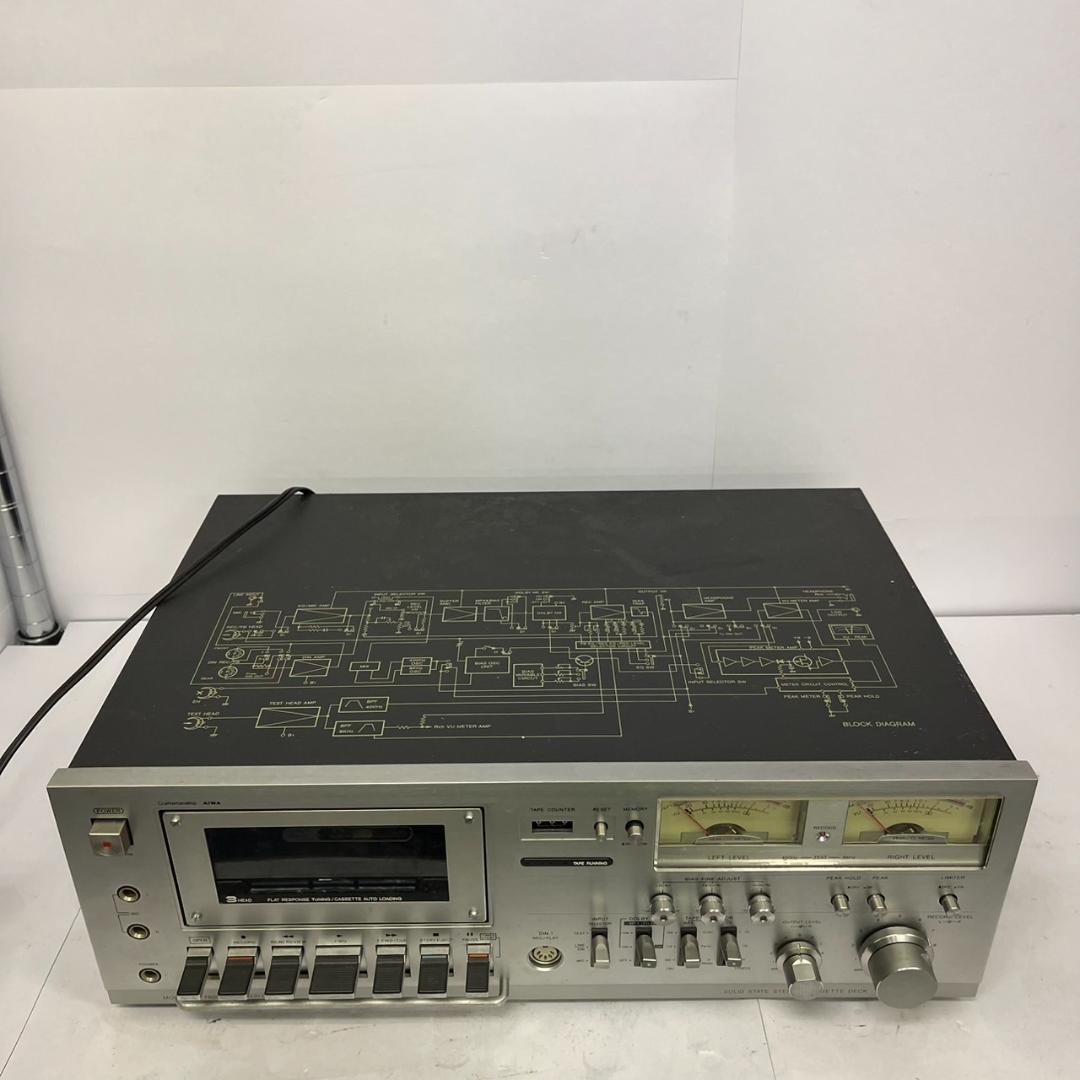 シ*ー様 【動作未確認】AIWA AD-7800 ステレオカセットデッキ