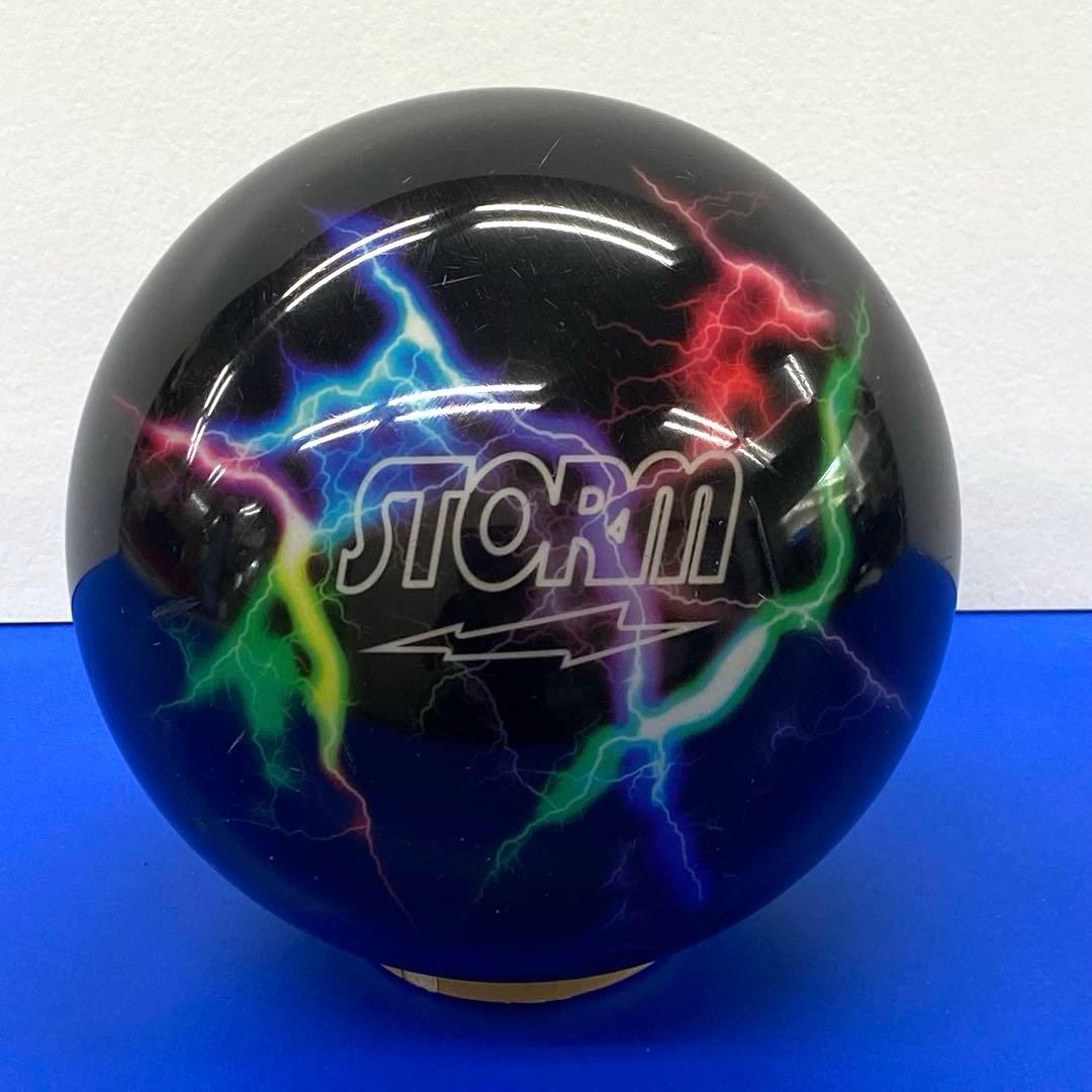 プラグ済 LIGHTNING STORM CLEAR スペアボール ボウリング