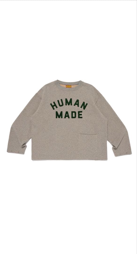 トップス HUMANMADE ADJUTSTABLE SWEATSHIRTS