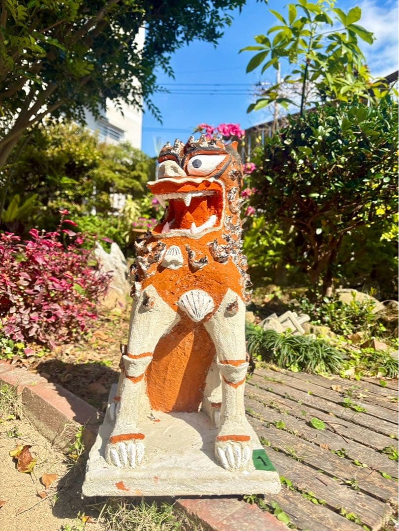 漆喰シーサー①