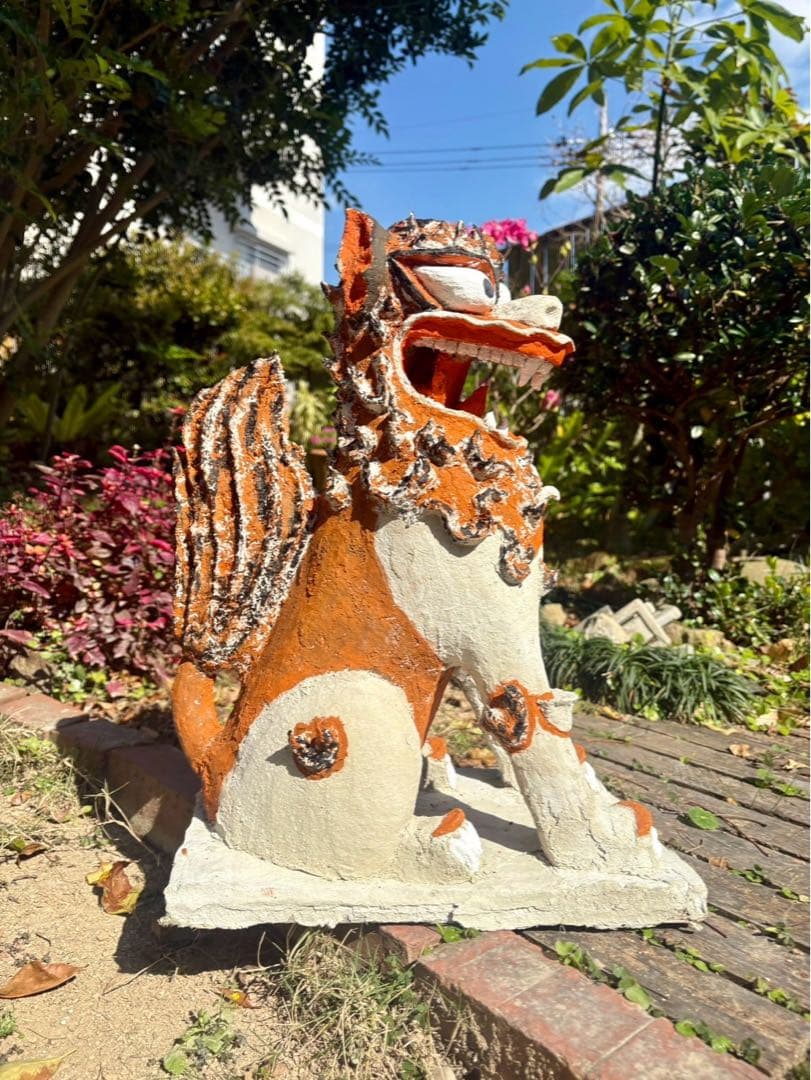 漆喰シーサー①