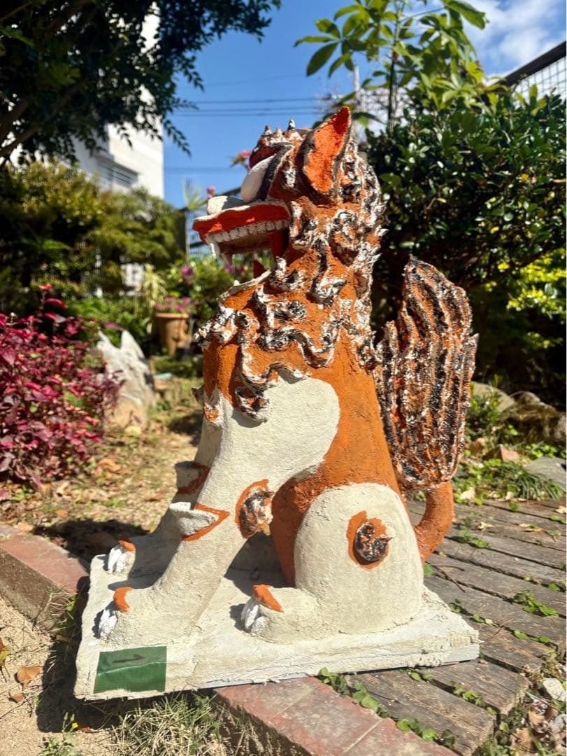 漆喰シーサー①