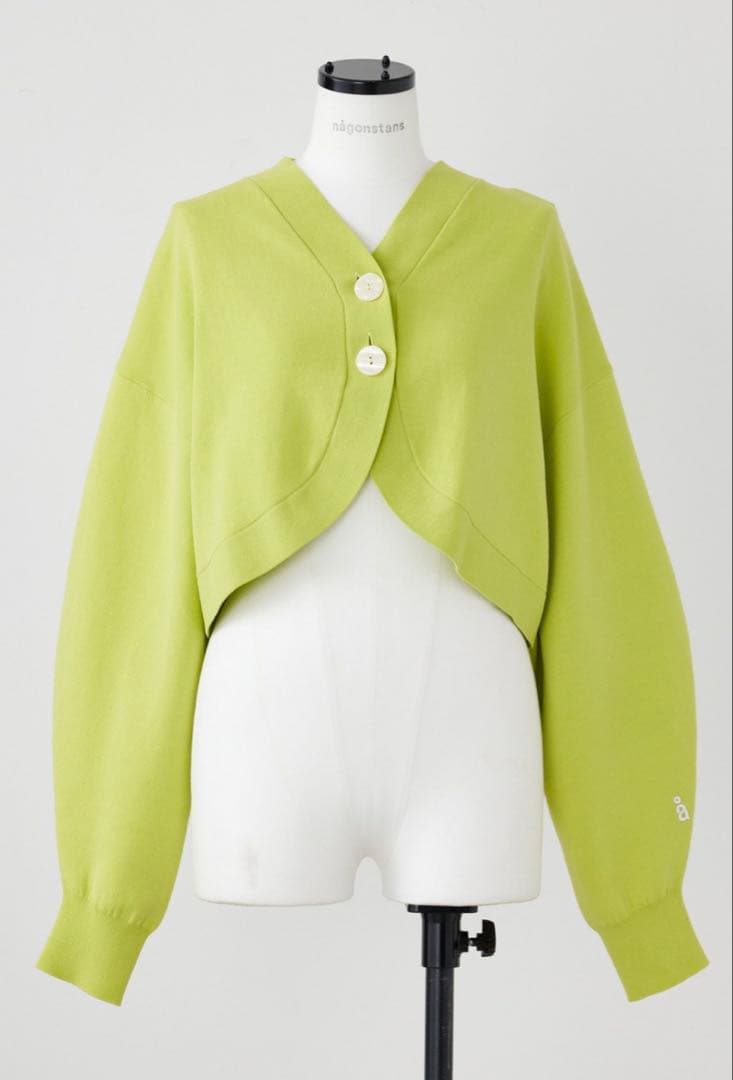 nagonstans ナゴンスタンス カーブ フロント C/D カーディガン