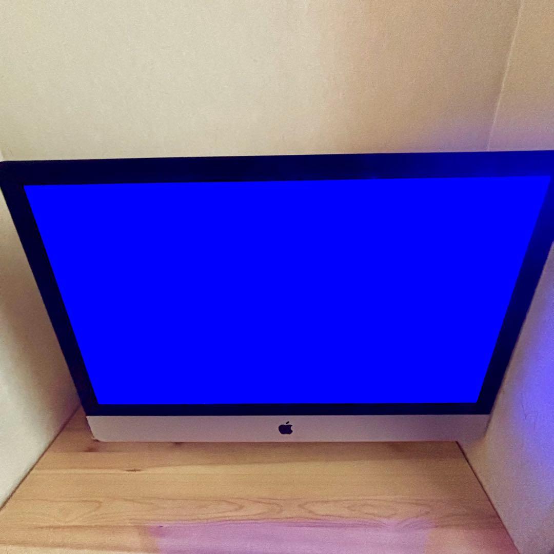 Macデスクトップ iMac 27in 5K 2017 i7 SSD512GB 40GB VESA