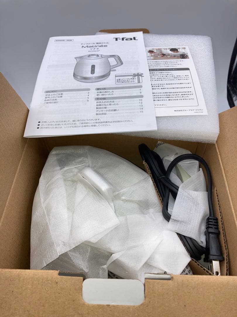 新品　ティファール 電気ケトル 1.0L マチネ ピスタチオ　KO3233JP