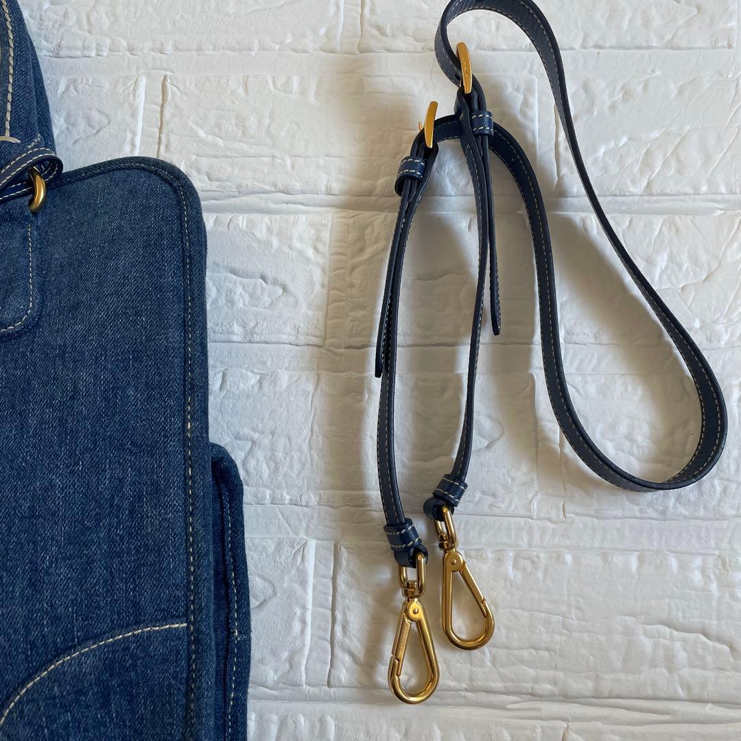 PRADA プラダ バッグ デニム