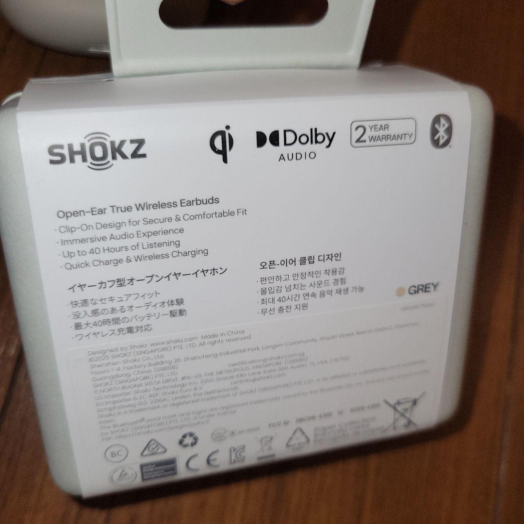 SHOKZ OPEN DOTS ONE ワイヤレスイヤホン(３回使用)