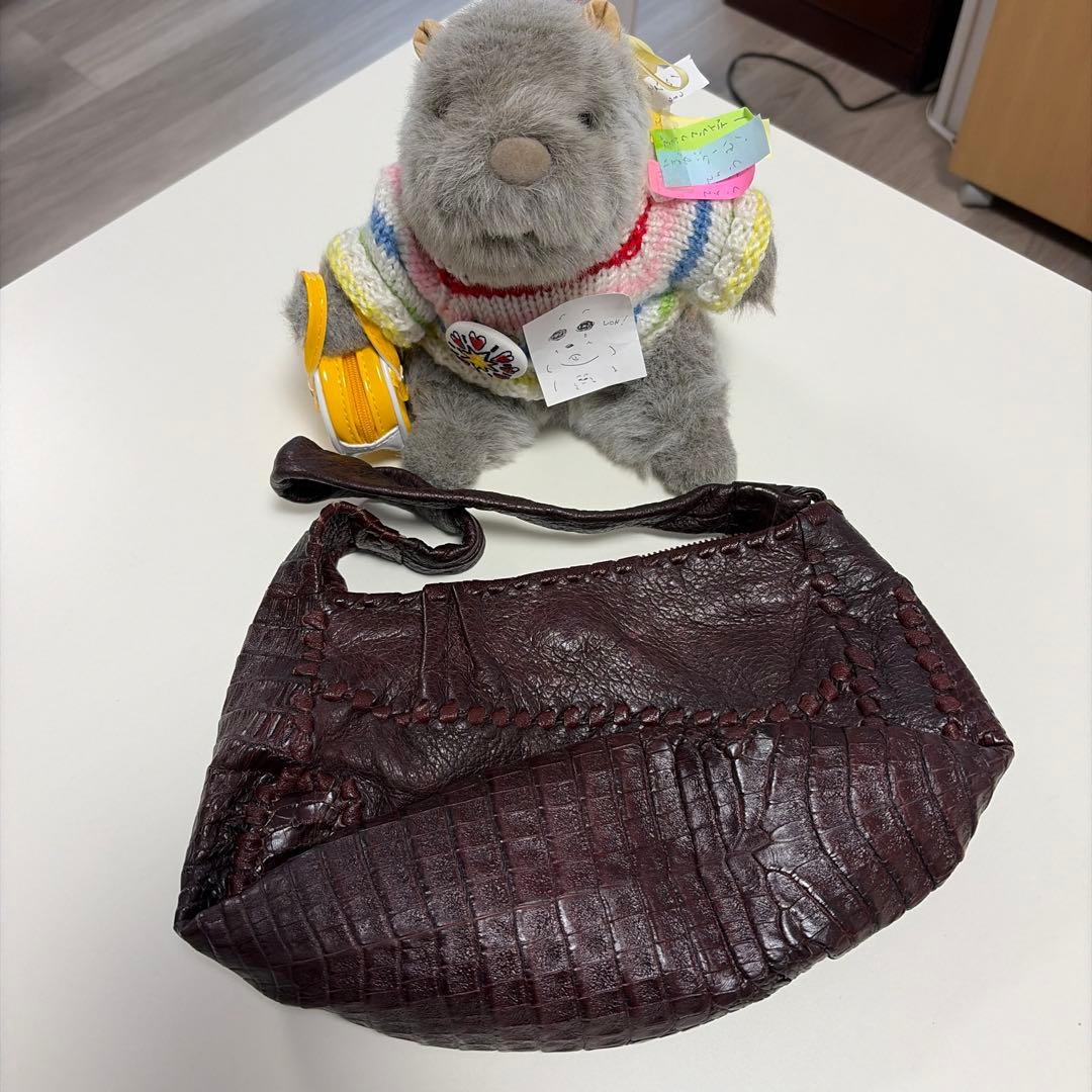 「ももこさん専用〜ʕ•ᴥ•ʔ」Ibiza ワニ革とペッカリーのハンドバッグ 未使